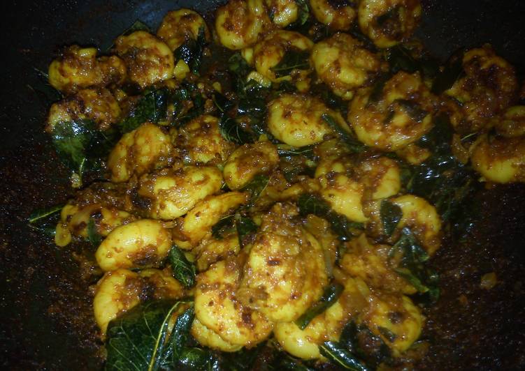 Recipe of Quick Kerala style prawn fry
