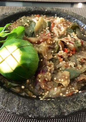 Foto resep Sambal terong lalap