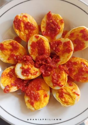 Foto resep Telur Rebus Goreng Balado