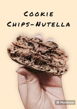 Una foto de Galletas con chips y Nutella estilo NY