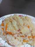 Arroz vegano improvisado