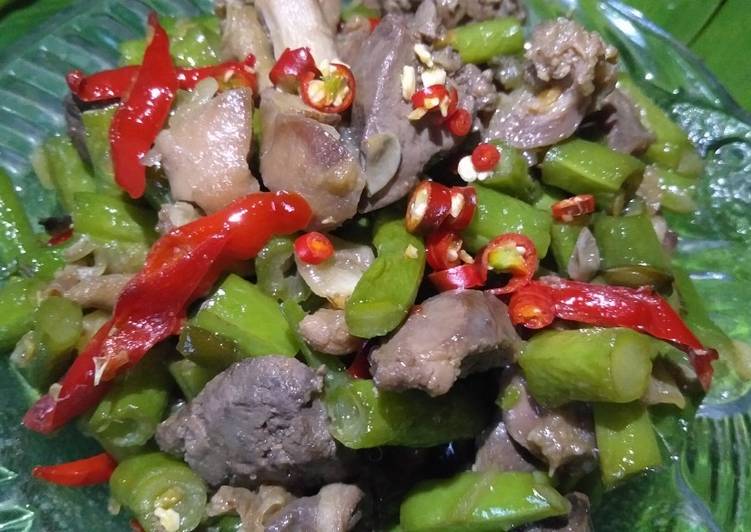 Resep Tumis Buncis Ati Ampela Anti Gagal