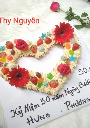 Hình của món Cream tart.