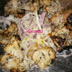 A picture of Malai Chicken Tikka.