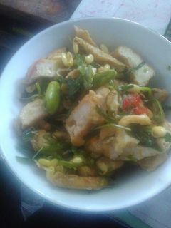 Foto resep Oseng tahu, petai, taoge dan kucai