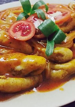 Foto resep Otak-otak Asam Manis Marinate (super simple)