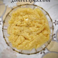 A picture of Apple Halwa.