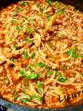 Conopida alla bolognese cu pasta mixta