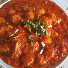 A picture of Banana Curry.
