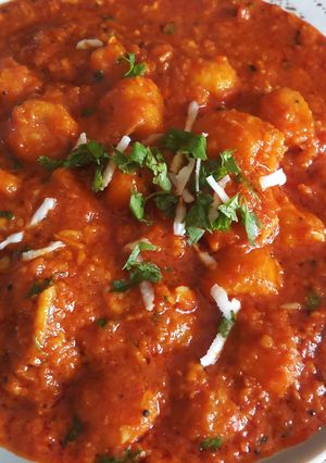 A picture of Banana Curry.
