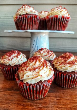 Una foto de Cupcakes Red Velvet 💘