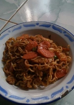 Foto resep Mie goreng burung dara