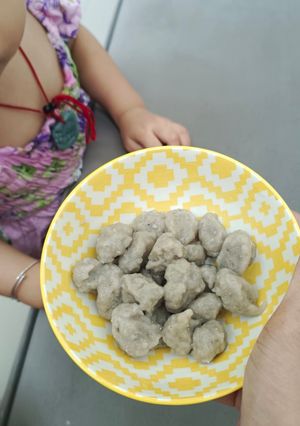 Foto resep Bakso Teri Nasi MPASI
