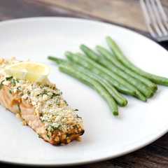 Panko-Crusted Honey Mustard Salmon রেসিপির প্রধান ছবি