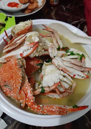 Foto resep Kepiting rajungan kuah santen
