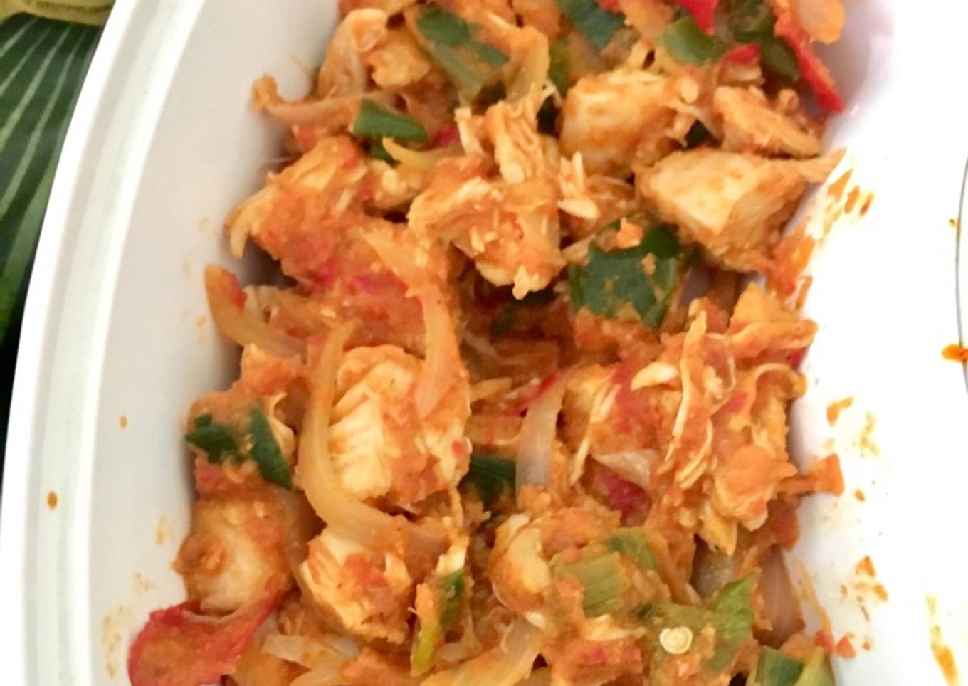Ayam fillet balado