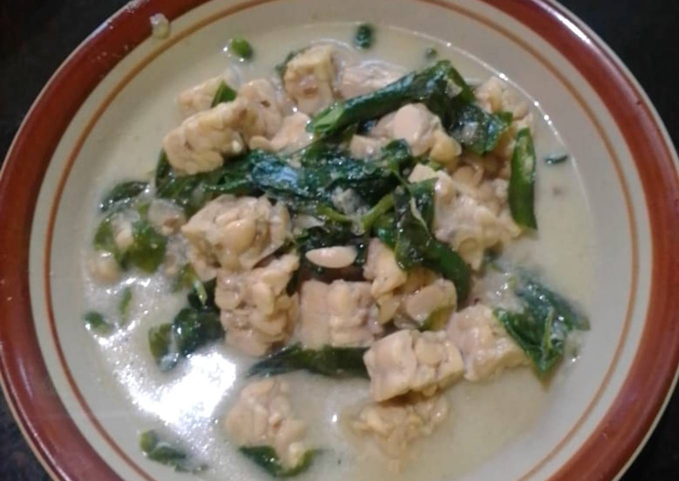 Lodeh Tempe Cabai hijau
