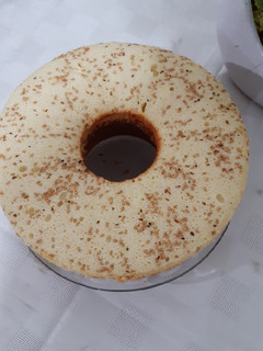 عکسی از دستور کیک اسفنجی کنجدی