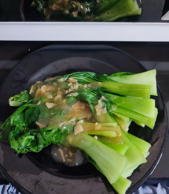 Foto resep Pokcoy Siram Bawang Putih