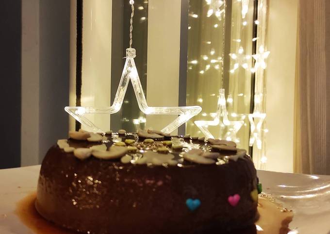 Steps to Prepare Homemade Chocolate caramel pudding