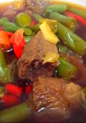 Foto resep Asem-Asem Daging Buncis