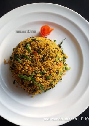 A picture of Dambun couscous.