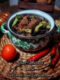 Beef Curry Masala with Brocoli and Mushroom