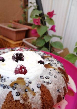 صورة لوصفة كيكة البسكويت 🍰🍪
