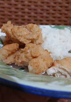 Foto resep Ayam Goreng Tepung Super Easy (ayam pok pok) mini fried chicken