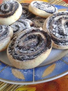 Villámgyors kakaós csiga recept fotója