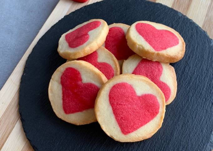 Simple Way to Make Perfect Vanilla Heart Cookies