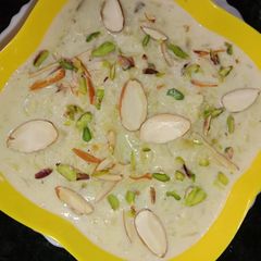 Sweet potato kheer A picture of Sweet potato kheer.