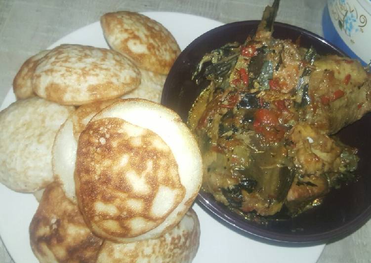 Masa with catfish pepper soup