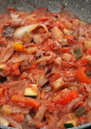 Una foto de Fritada de hortalizas