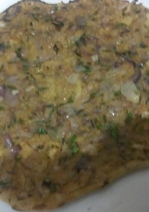 A picture of Onion chpati.