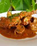 Conejo en salsa de chocolate con champiñones 🔥🔥🔥🔥