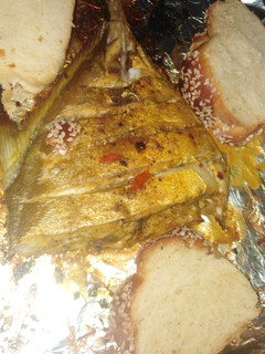 A picture of Baked fish#endyearchallenge.