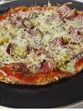 Pizza de base de coliflor