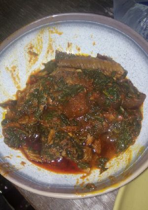 A picture of Shokko soup.