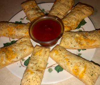 Unique Cuisine Easy Italian cheese bread sticks Very Delicious