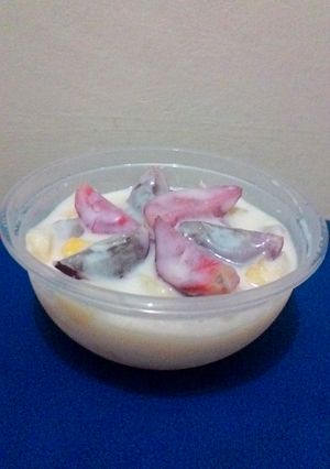 Foto resep Cheesy mayo fruits salad