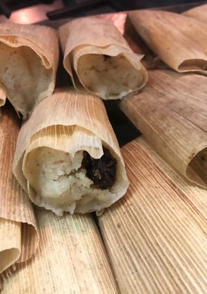 A picture of Pineapple Tamales Sonora Style.