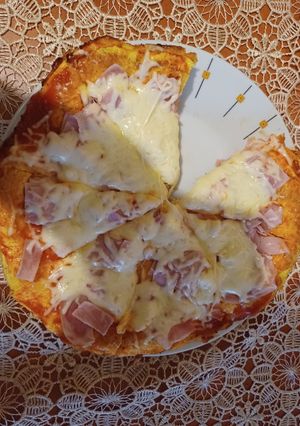 Kenyérlángos serpenyőben recept fotója