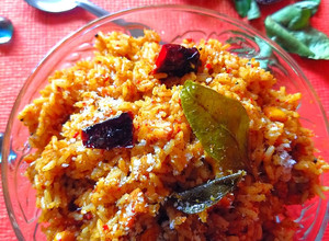 A picture of Mustard Rice.