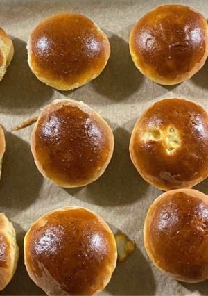 Zdjęcie przepisu Pączki z piekarnika.