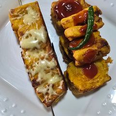 A picture of Paneer tikka bites.