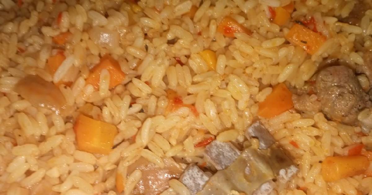 Jollof Rice with Carrots Recipe by Fady SBT Cookpad