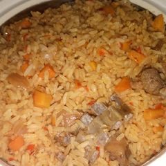 Jollof Rice with Carrots A picture of Jollof Rice with Carrots.