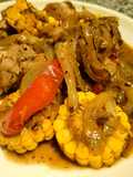 Cerdo agridulce al wok
