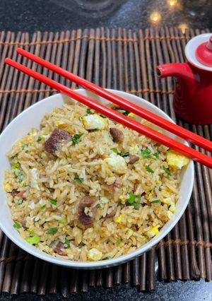 Una foto de Arroz chaufa de chanchito